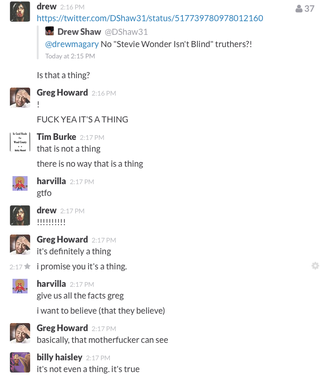 Illustration for article titled Stevie Wonder Is Not Blind: The Truthers' Case